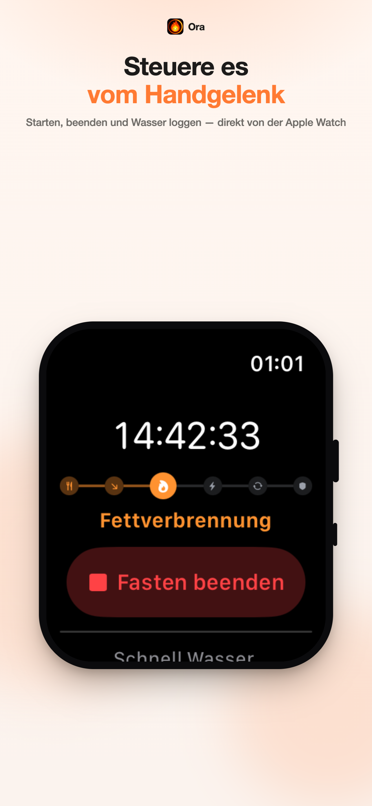 Ora on Apple Watch