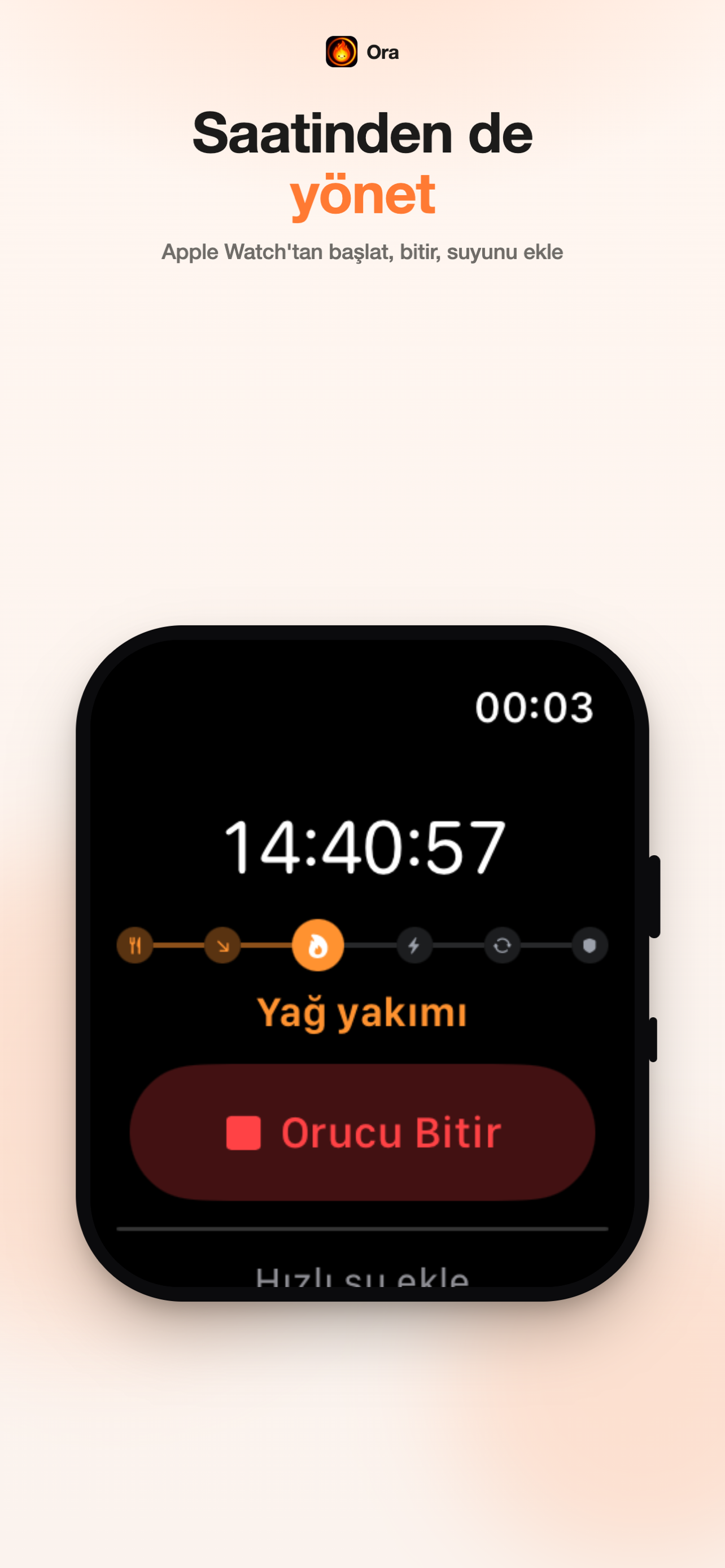 Ora on Apple Watch